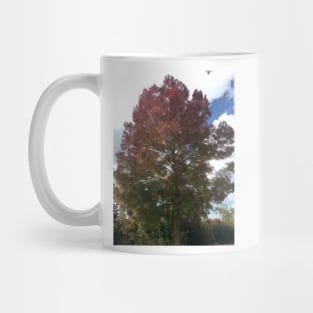 Autumn Tree against a blue sky Mug